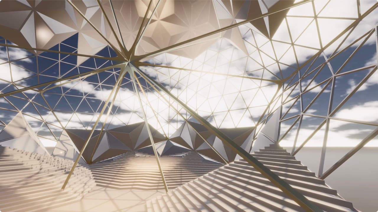 메타버스 아키텍쳐 — 폴리헤드론 하우스