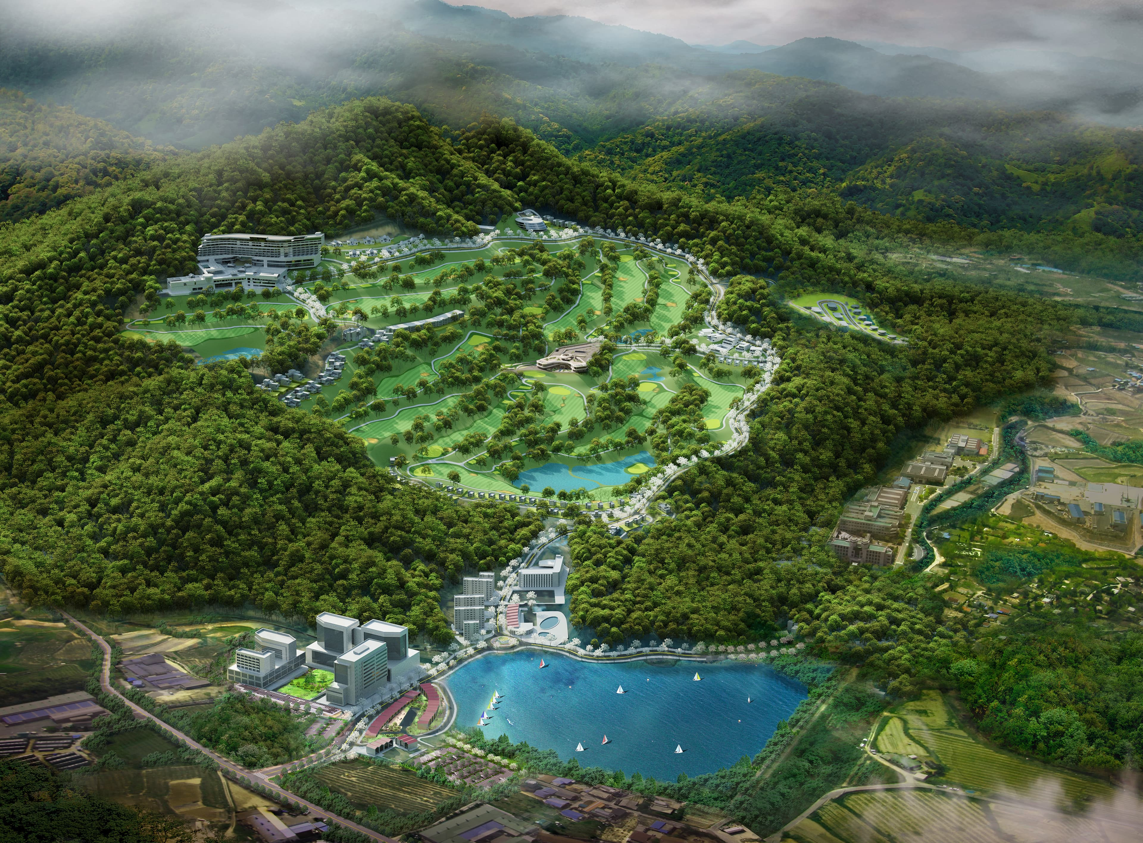 천안 골프리조트 마스터플랜